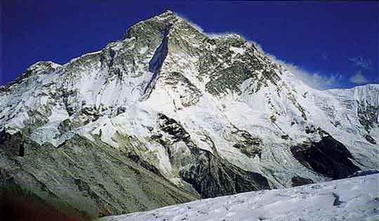 
Makalu West Face From Sherpani Col - Trekking And Climbing in Nepal book
